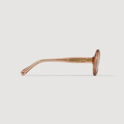 Lunettes De Soleil*SANDRO Lunettes De Soleil Rondes Beige