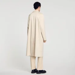 Manteaux & Blousons*SANDRO Manteau Mac Long Beige