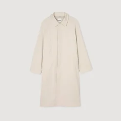Manteaux & Blousons*SANDRO Manteau Mac Long Beige