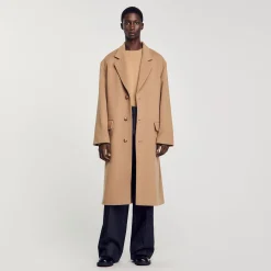 Manteaux & Blousons*SANDRO Manteau Oversize Camel