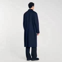 Manteaux & Blousons*SANDRO Manteau Oversize Marine