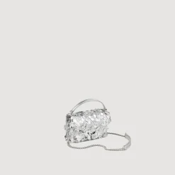 Sacs Porté Épaule|Mini Sacs*SANDRO Mini Sac Yza Sequins Argent