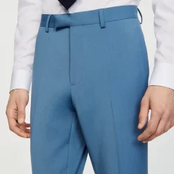 Costumes & Smokings|Pantalons & Shorts*SANDRO Pantalon De Costume Bleu Gris