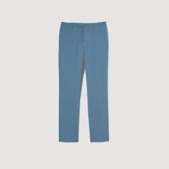 Costumes & Smokings|Pantalons & Shorts*SANDRO Pantalon De Costume Bleu Gris