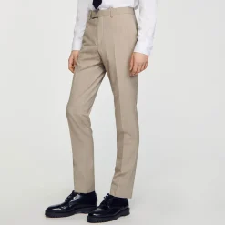 Pantalons & Shorts|Costumes & Smokings*SANDRO Pantalon De Costume Taupe