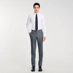 Pantalons & Shorts|Costumes & Smokings*SANDRO Pantalon De Costume Gris