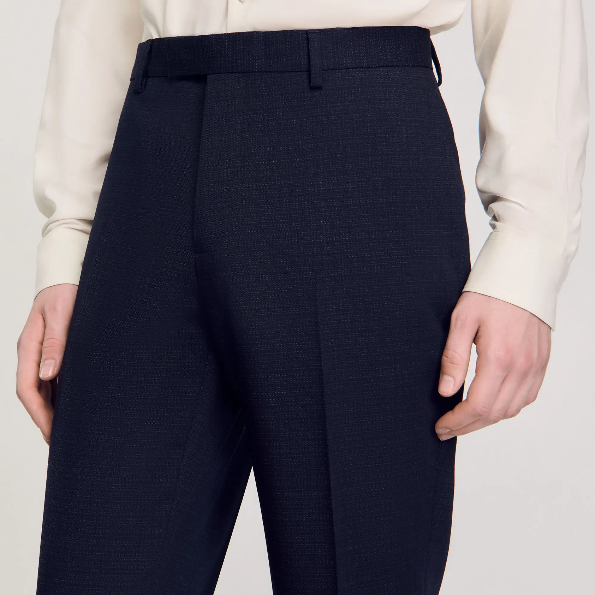 Pantalons & Shorts|Costumes & Smokings*SANDRO Pantalon De Costume Marine