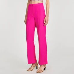 Costumes|Pantalons & Jeans*SANDRO Pantalon De Costume évasé Fushia