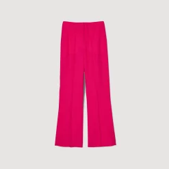 Costumes|Pantalons & Jeans*SANDRO Pantalon De Costume évasé Fushia