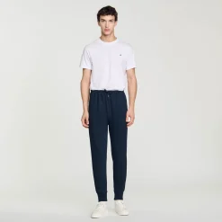 Sweats & Joggings*SANDRO Pantalon De Jogging En Maille Marine