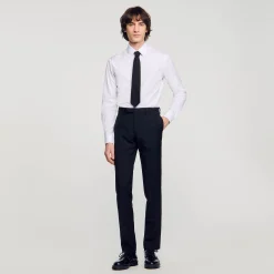 Pantalons & Shorts|Costumes & Smokings*SANDRO Pantalon De Smoking Noir