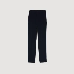 Pantalons & Shorts*SANDRO Pantalon En Jersey Marine
