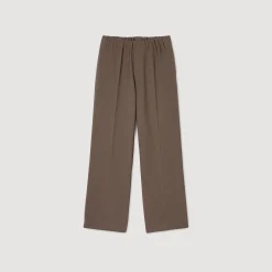 Pantalons & Shorts*SANDRO Pantalon Large Taupe