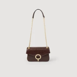 Sacs Porté Épaule|Mini Sacs*SANDRO Petit Sac Yza Marron