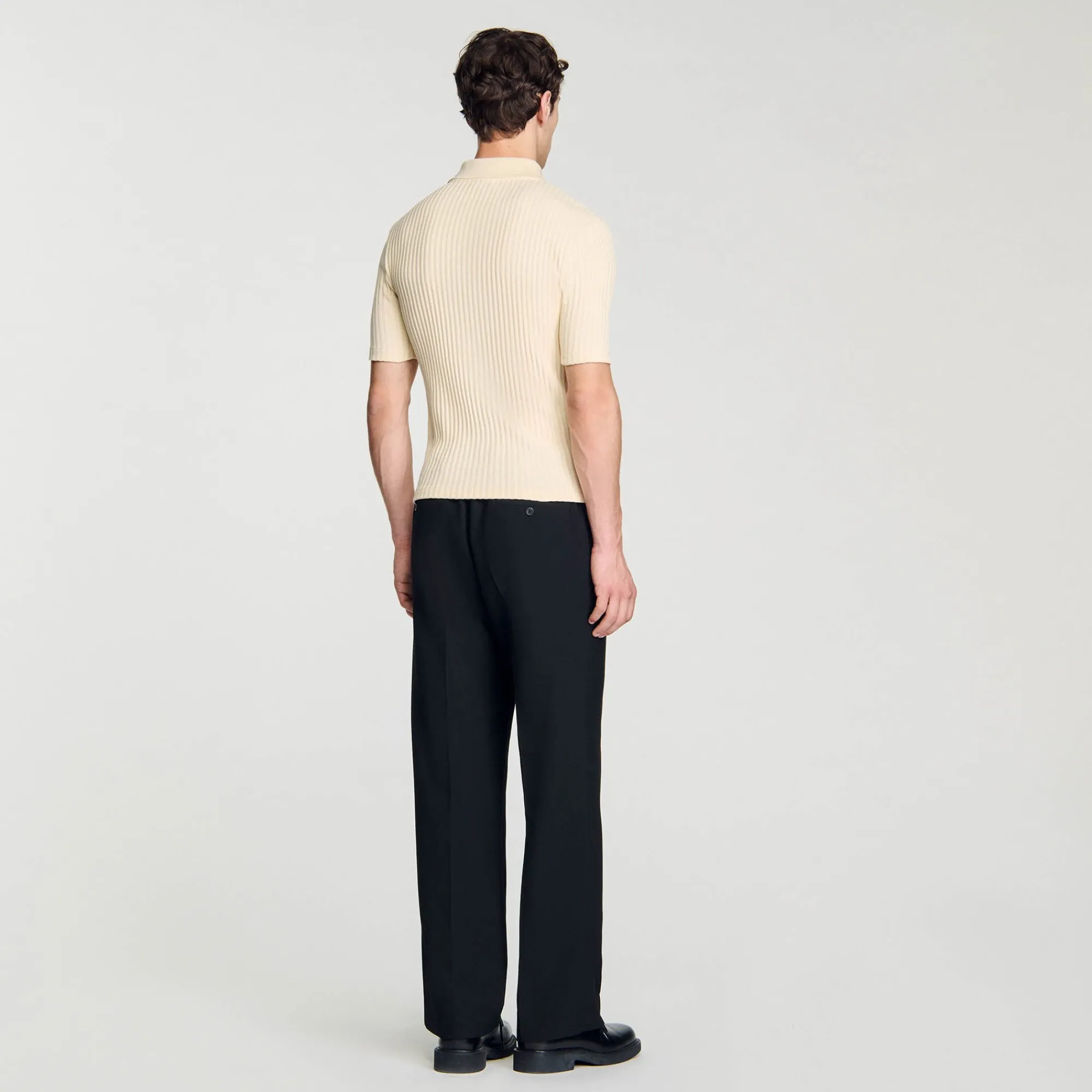 T-Shirts & Polos*SANDRO Polo En Coton Beige