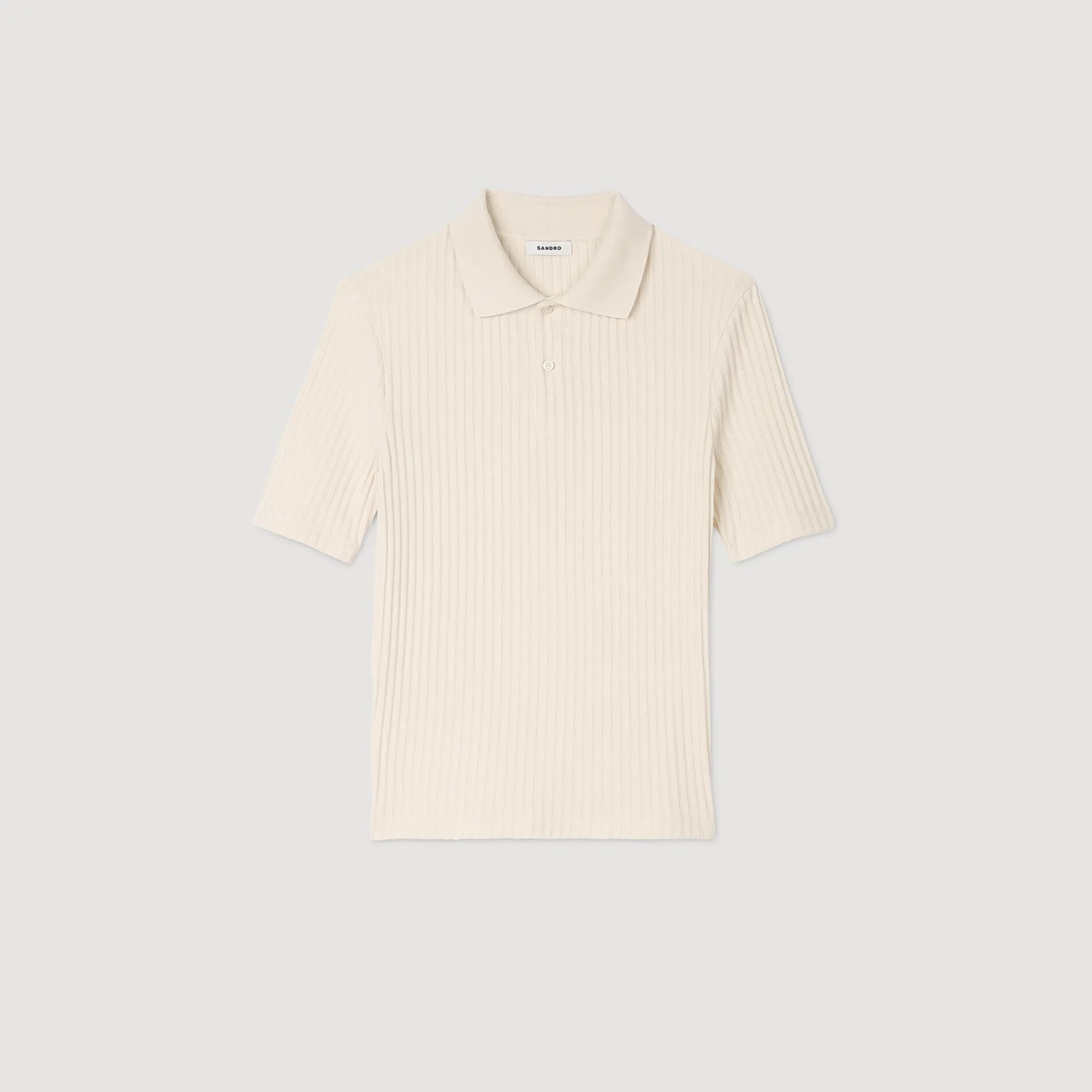 T-Shirts & Polos*SANDRO Polo En Coton Beige