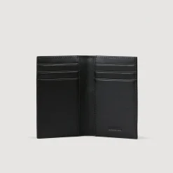 Petite Maroquinerie*SANDRO Porte-cartes Square Cross Noir
