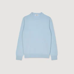 Pulls & Gilets*SANDRO Pull En Cachemire Baby Blue
