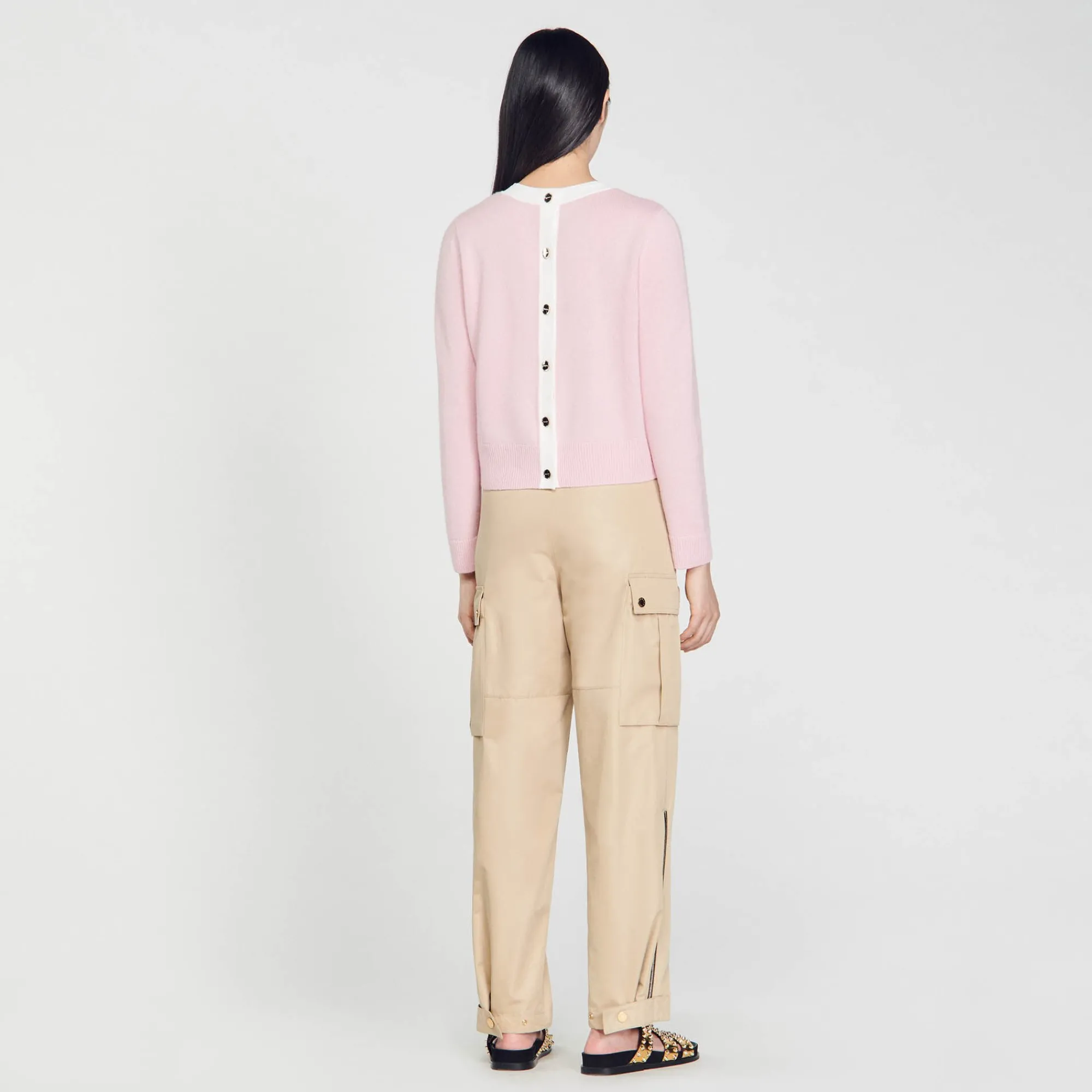 Pulls & Cardigans*SANDRO Pull En Maille Fine Rose