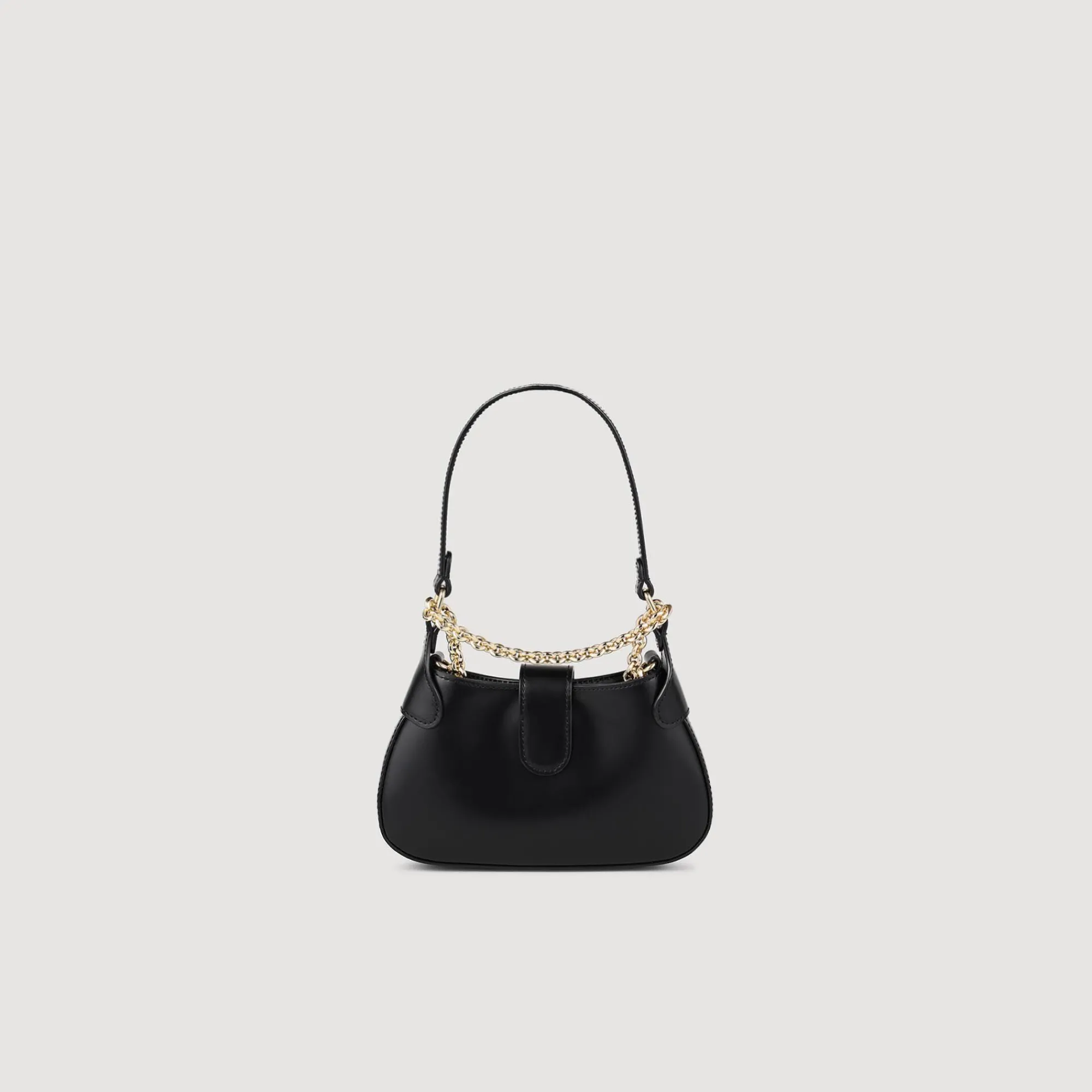 Sacs Porté Épaule|Mini Sacs*SANDRO Sac Janet Mini à Chaînes Noir