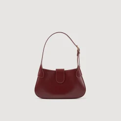Sacs Porté Épaule*SANDRO Sac Janet Tannerie Certifiée Bordeaux