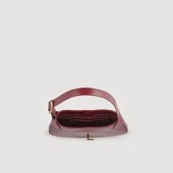 Sacs Porté Épaule*SANDRO Sac Janet Tannerie Certifiée Bordeaux