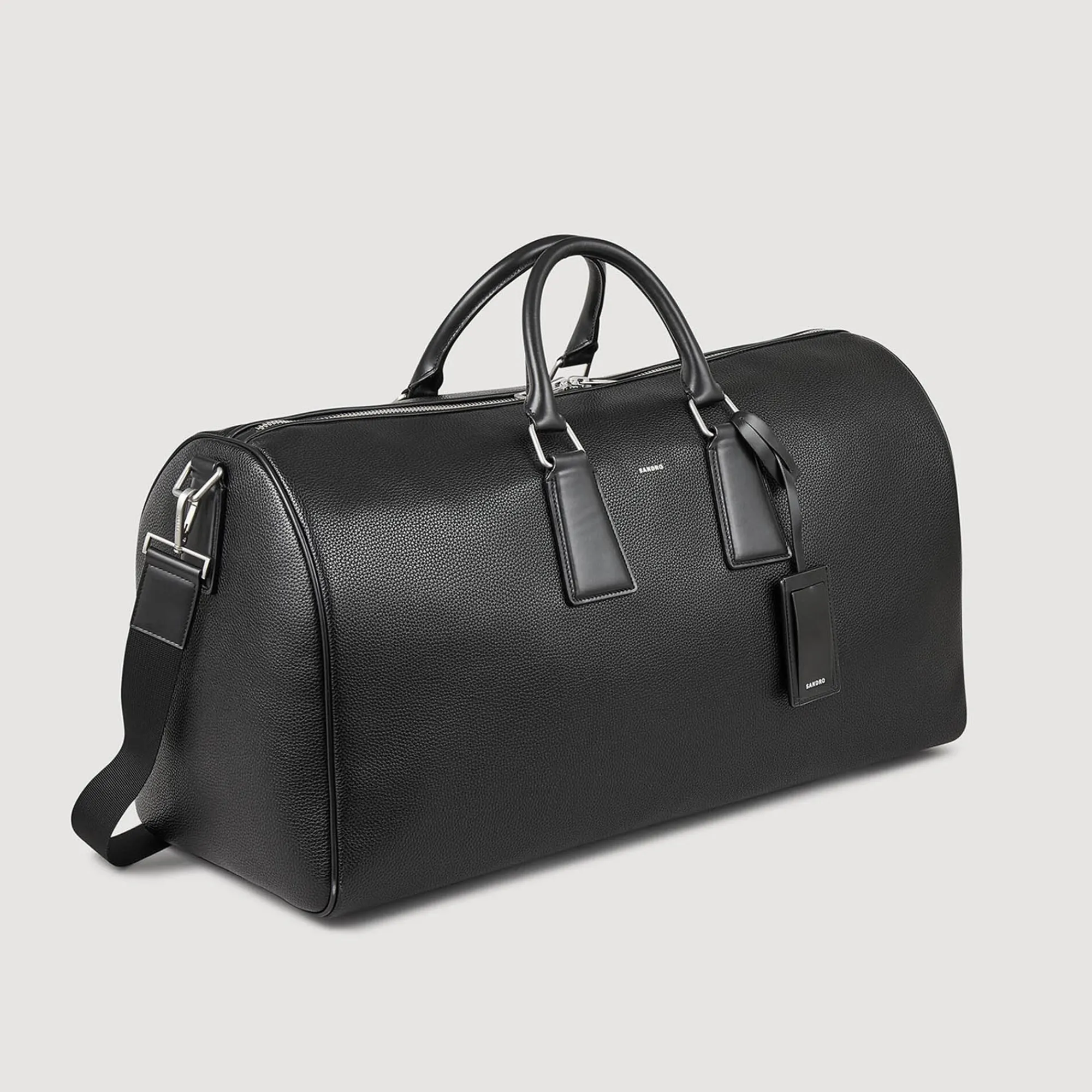 Sacs À Bandoulière|Grands Sacs*SANDRO Sac Week-end Noir