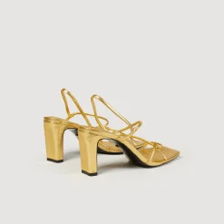 Sandales|Sandales À Talons*SANDRO Sandales Faye Gold