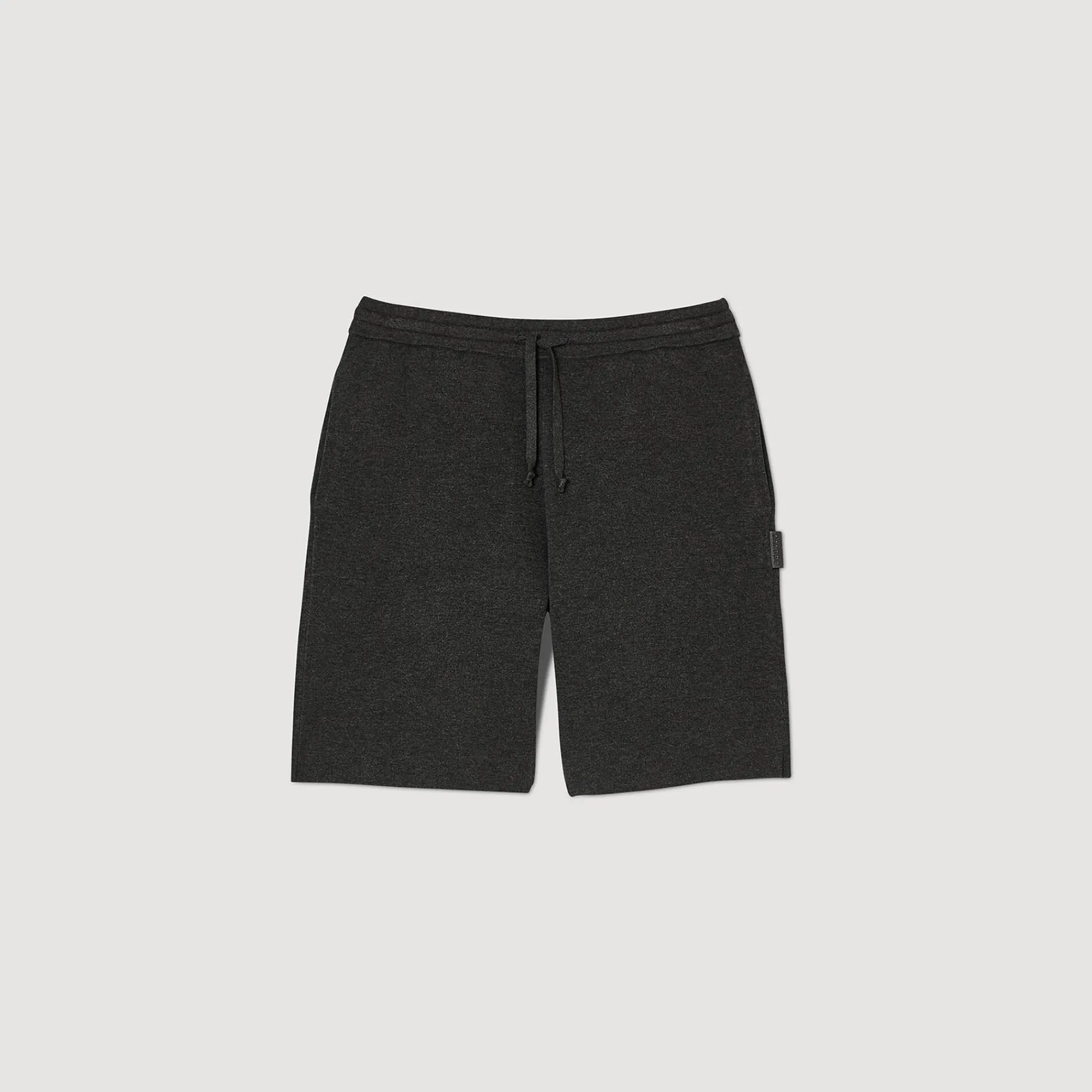 Pantalons & Shorts*SANDRO Short En Jersey gris chiné