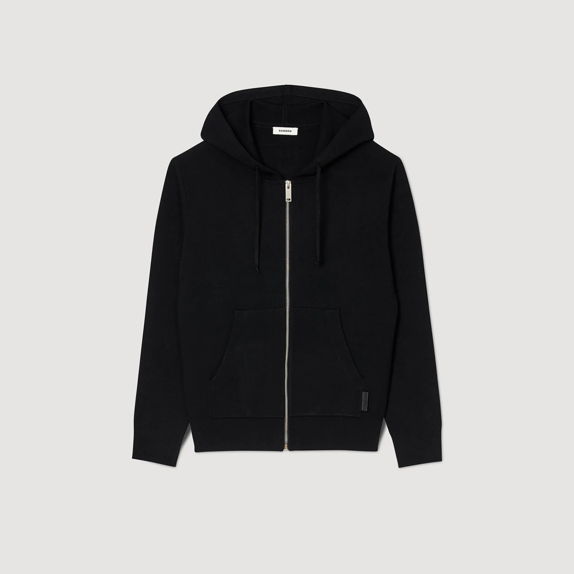 Sweats & Joggings|Pulls & Gilets*SANDRO Sweatshirt à Capuche Noir