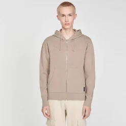 Sweats & Joggings|Pulls & Gilets*SANDRO Sweatshirt à Capuche Marron Clair