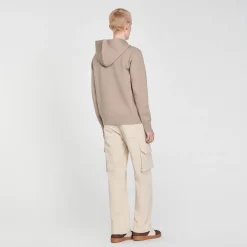 Sweats & Joggings|Pulls & Gilets*SANDRO Sweatshirt à Capuche Marron Clair