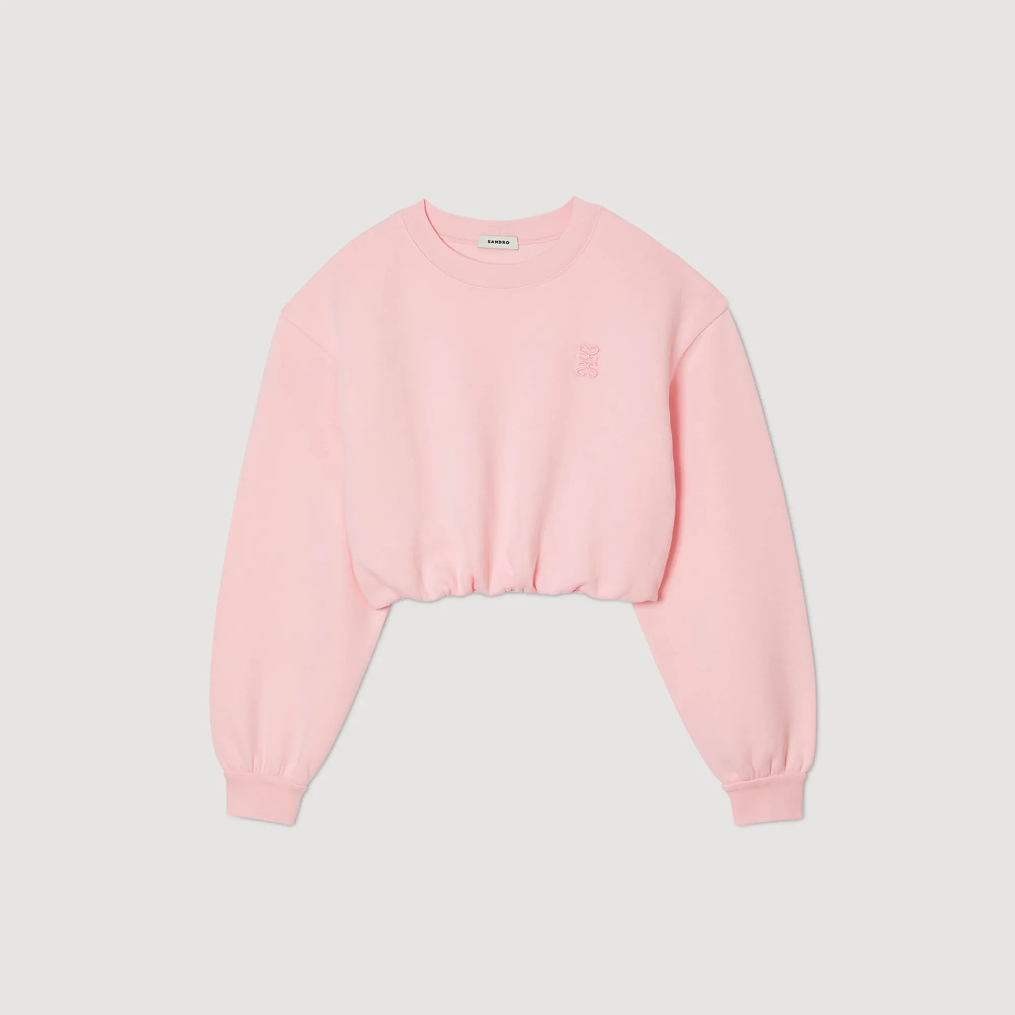 Pulls & Cardigans*SANDRO Sweatshirt Court Rose Clair