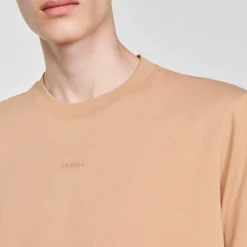 T-Shirts & Polos*SANDRO Tee-shirt à Manches Courtes Marron Clair