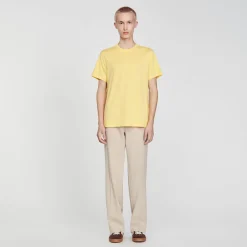 T-Shirts & Polos*SANDRO Tee-shirt à Manches Courtes Jaune citron