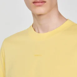 T-Shirts & Polos*SANDRO Tee-shirt à Manches Courtes Jaune citron