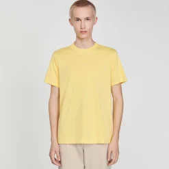 T-Shirts & Polos*SANDRO Tee-shirt à Manches Courtes Jaune citron
