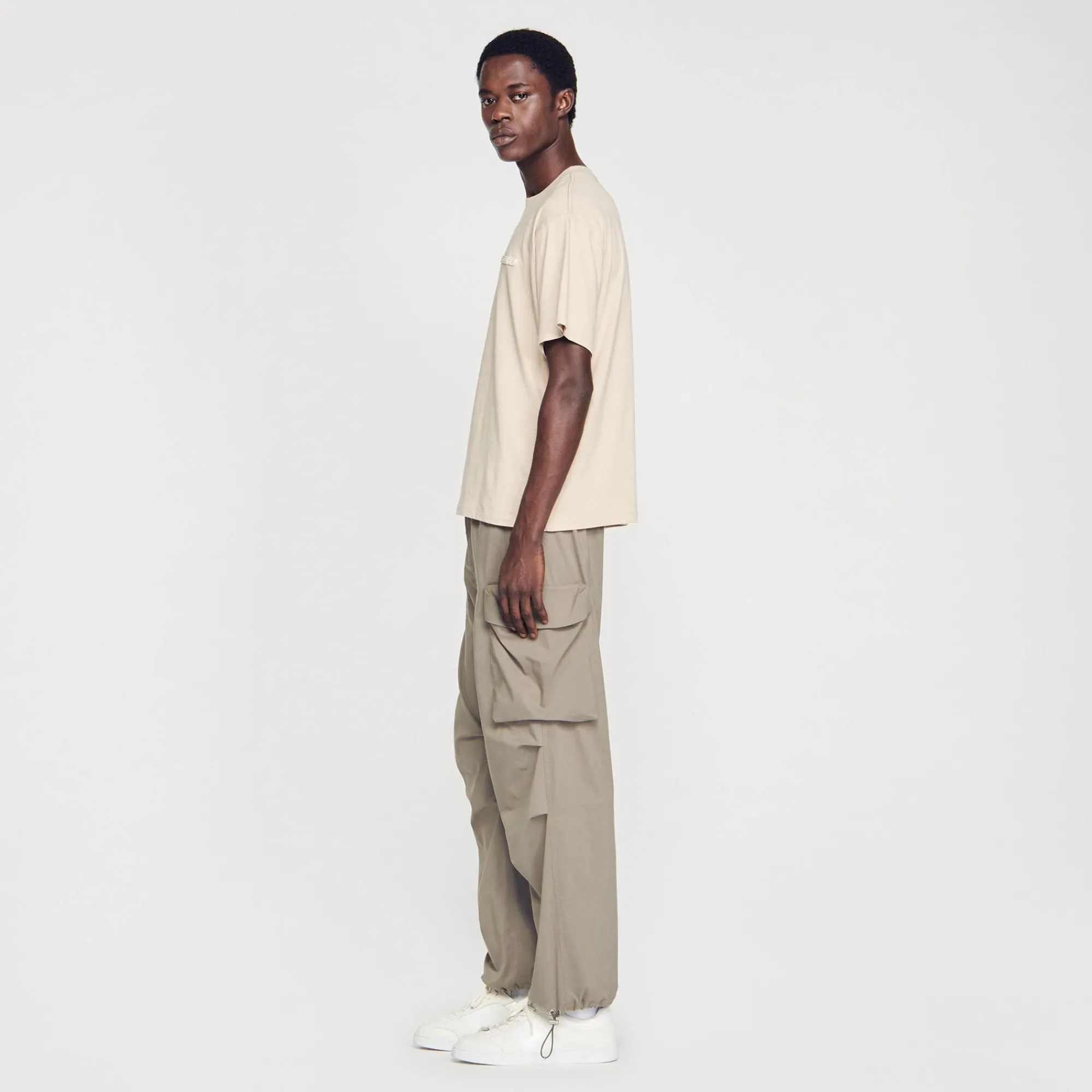 T-Shirts & Polos*SANDRO Tee-shirt En Coton Beige