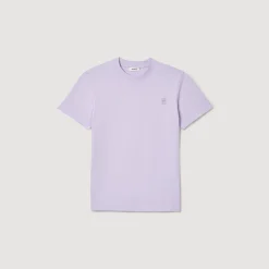 T-Shirts & Polos*SANDRO Tee-shirt En Coton Lavande