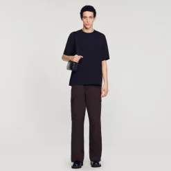 T-Shirts & Polos*SANDRO Tee-shirt Oversize Noir