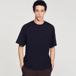 T-Shirts & Polos*SANDRO Tee-shirt Oversize Noir