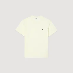 T-Shirts & Polos*SANDRO T-shirt Patch Square Cross Jaune