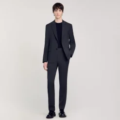 Costumes & Smokings|Vestes*SANDRO Veste De Costume Gris