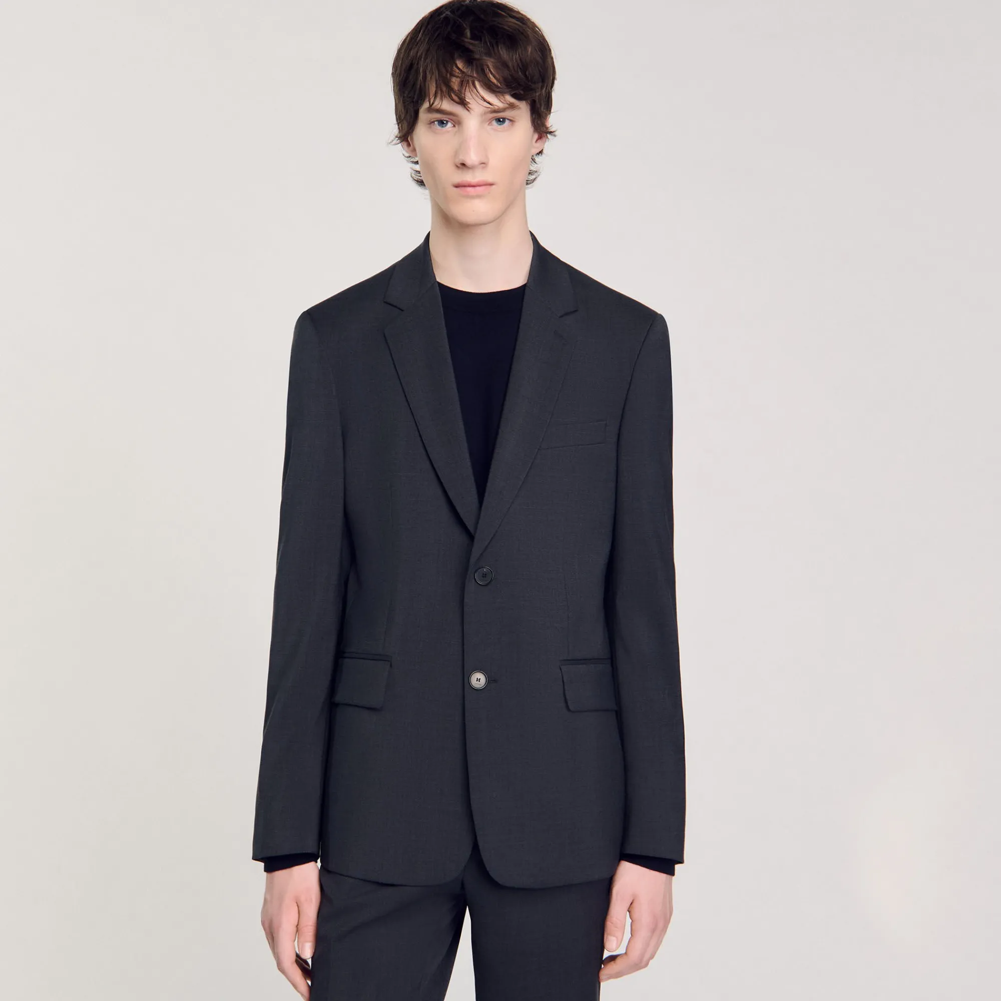 Costumes & Smokings|Vestes*SANDRO Veste De Costume Gris