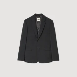 Costumes & Smokings|Vestes*SANDRO Veste De Costume Gris