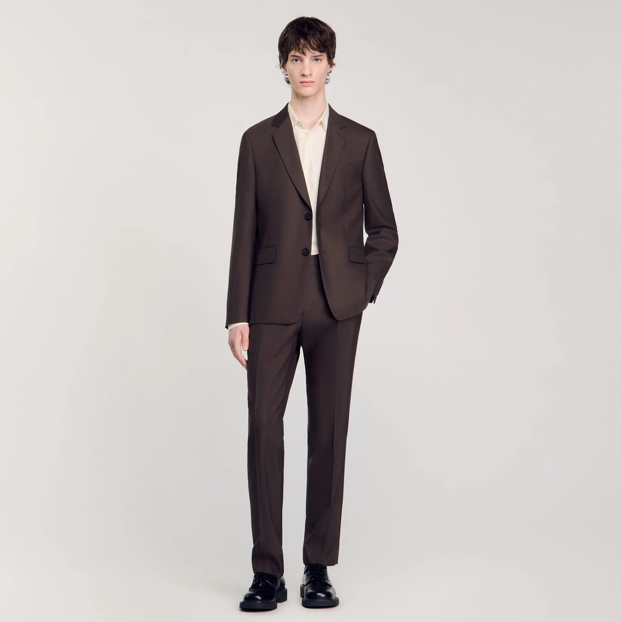 Costumes & Smokings|Vestes*SANDRO Veste De Costume Marron