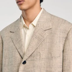 Costumes & Smokings|Vestes*SANDRO Veste De Costume Beige