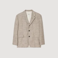 Costumes & Smokings|Vestes*SANDRO Veste De Costume Beige