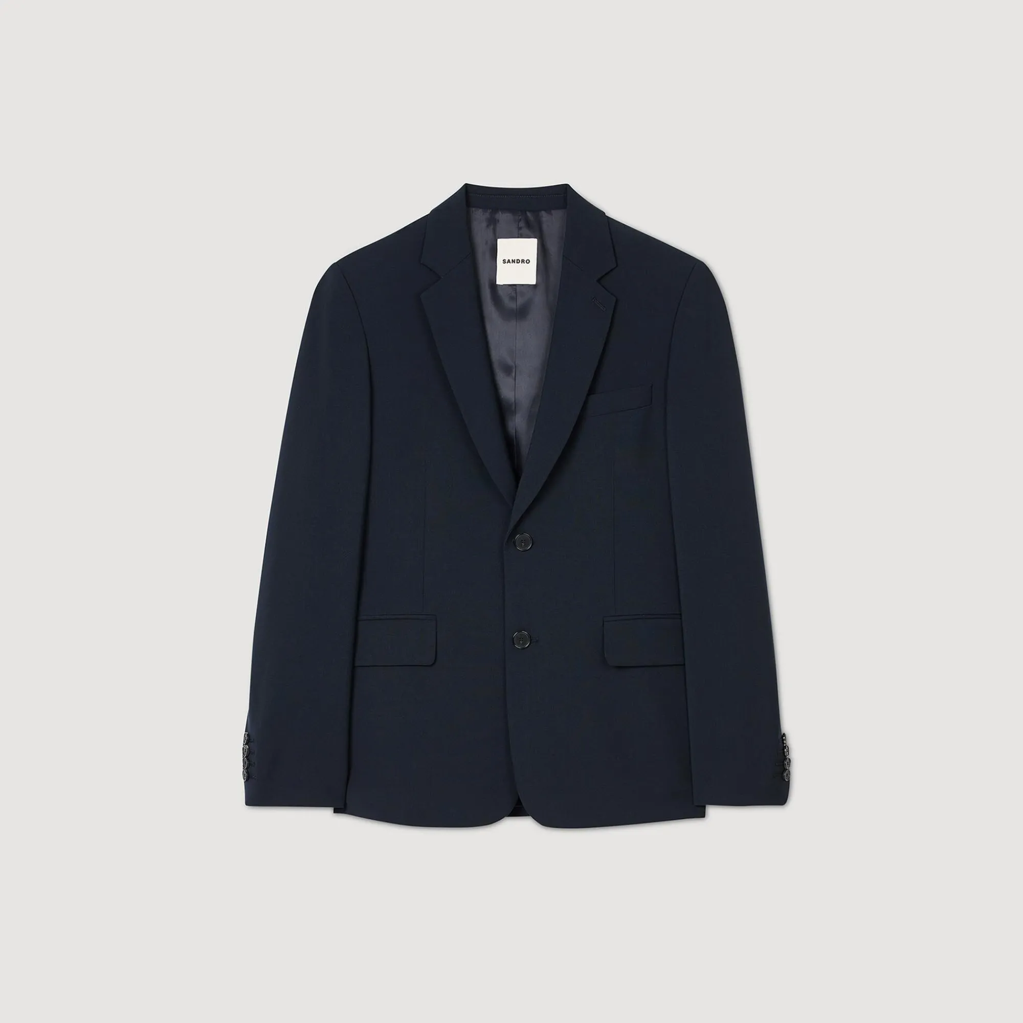 Costumes & Smokings|Vestes*SANDRO Veste De Costume En Laine Marine
