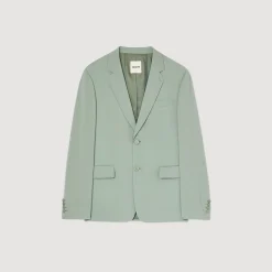 Costumes & Smokings|Vestes*SANDRO Veste De Costume En Laine vert clair